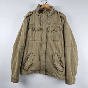 LEVI'S Sherpa Lined Trucker Jacket Size Small‎ Worker Brown
